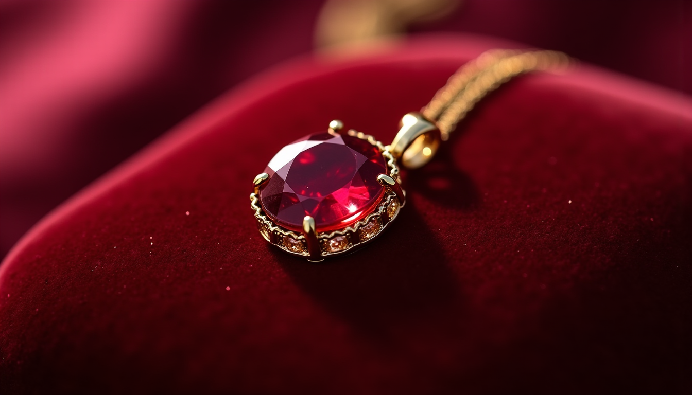 Illustration : que vous recherchiez un style discret pour le — découvrir les pendentifs rubis : tout ce qu'il faut savoir avant de craquer