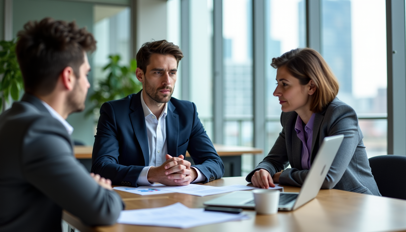 Illustration : té, désintérêt potentiel. professionnalisme, engagement, vision claire. — réussir votre entretien annuel et impressionner votre manager ?