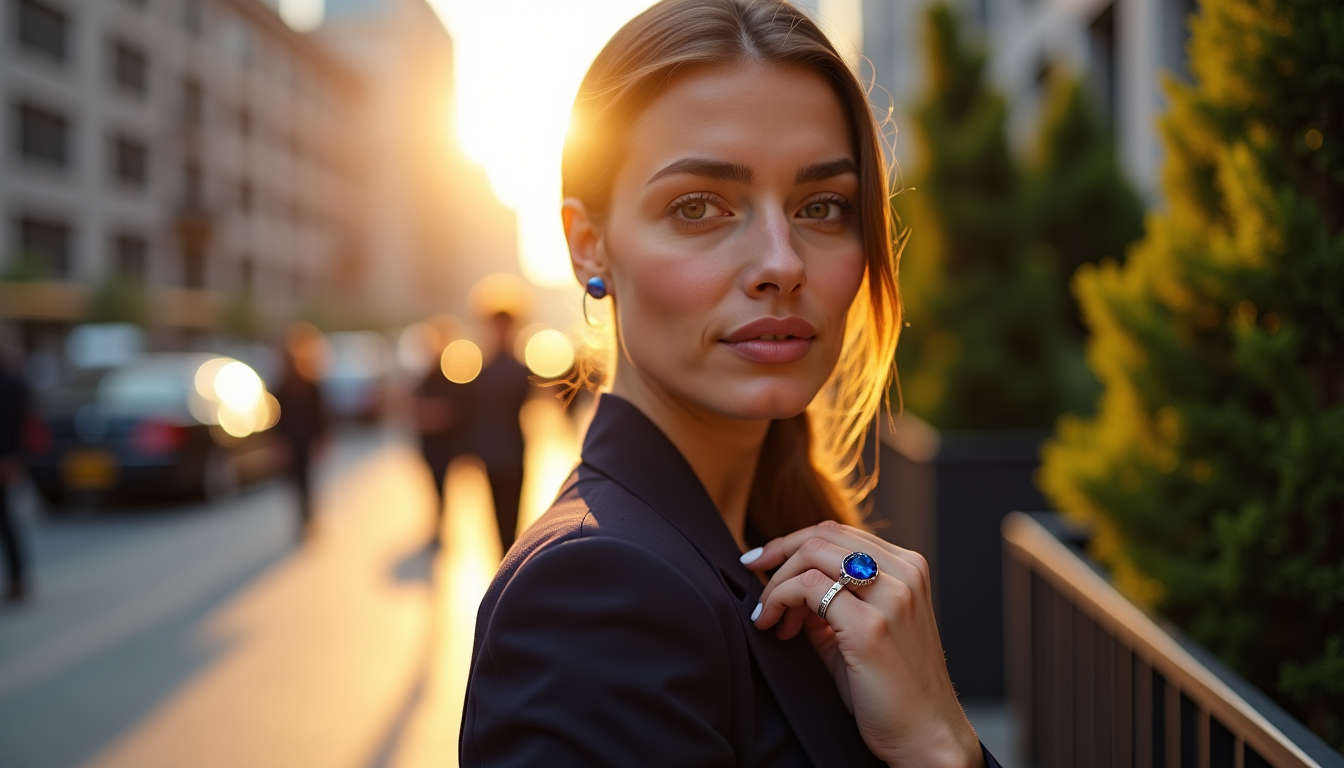 porter une bague saphir avec élégance au quotidien ? — nt créer une synergie intéressante, ajoutant une dimension