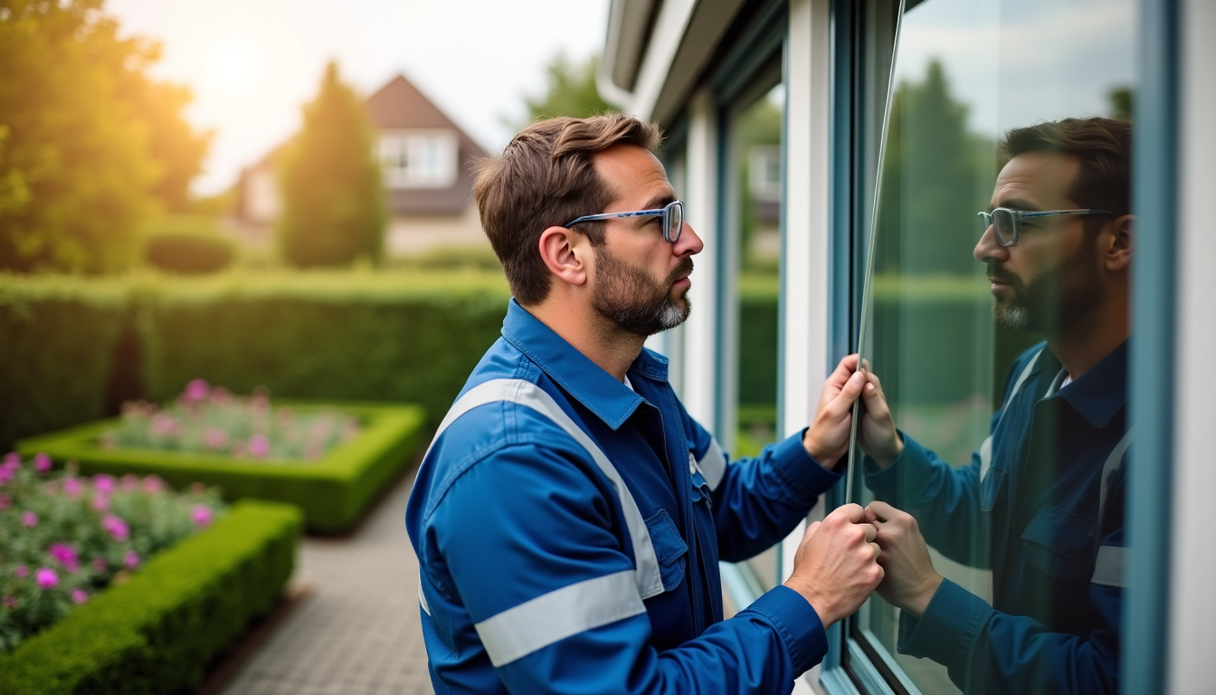 Illustration : un service de vitrerie de qualité se distingue — vitrier de confiance à carouge : dépannage express pour particuliers et pros