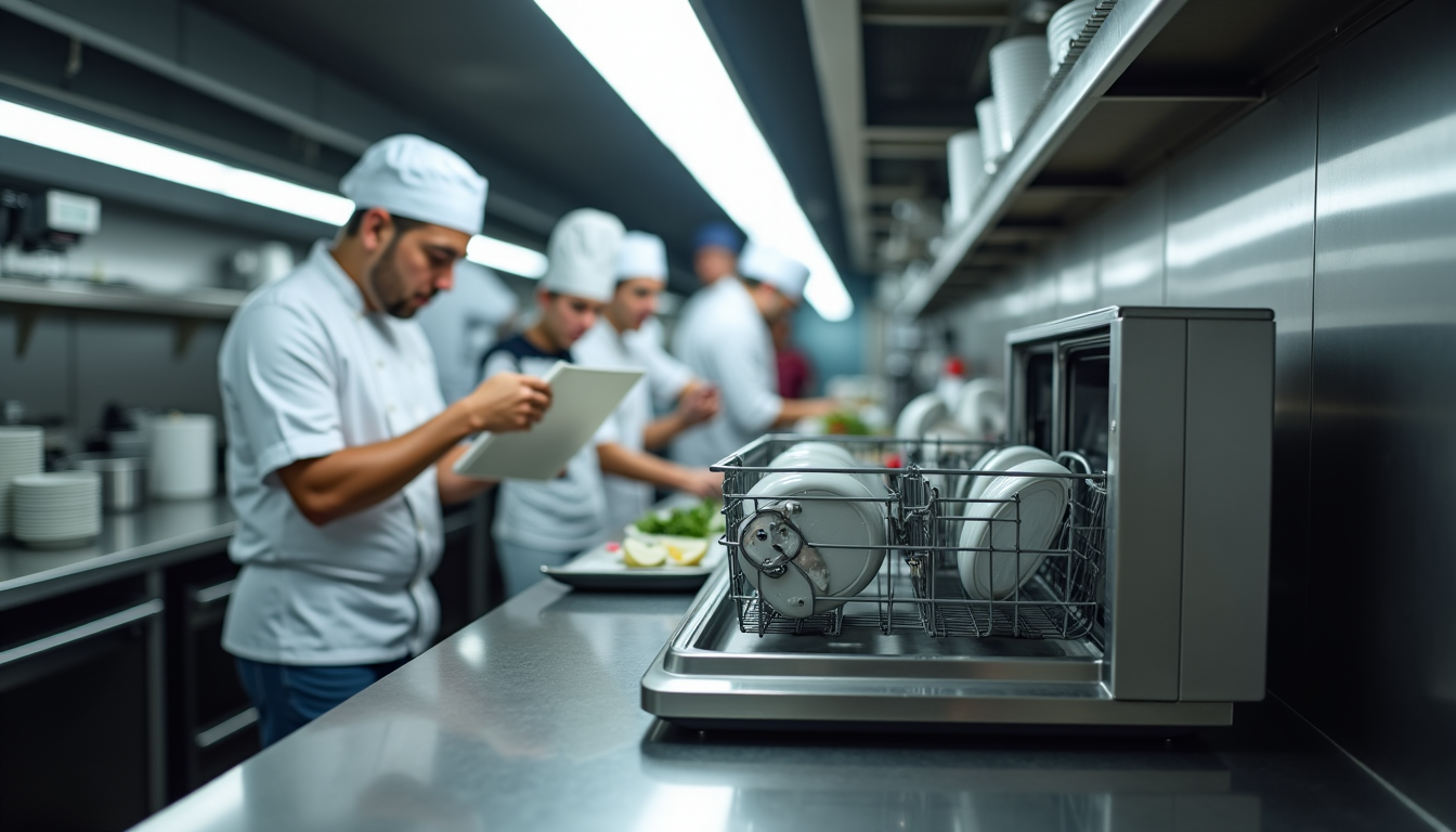 Illustration : s signes d'usure, de fuites ou de corrosion &mdash; lave vaisselle professionnel : comment l'entretenir efficacement ?