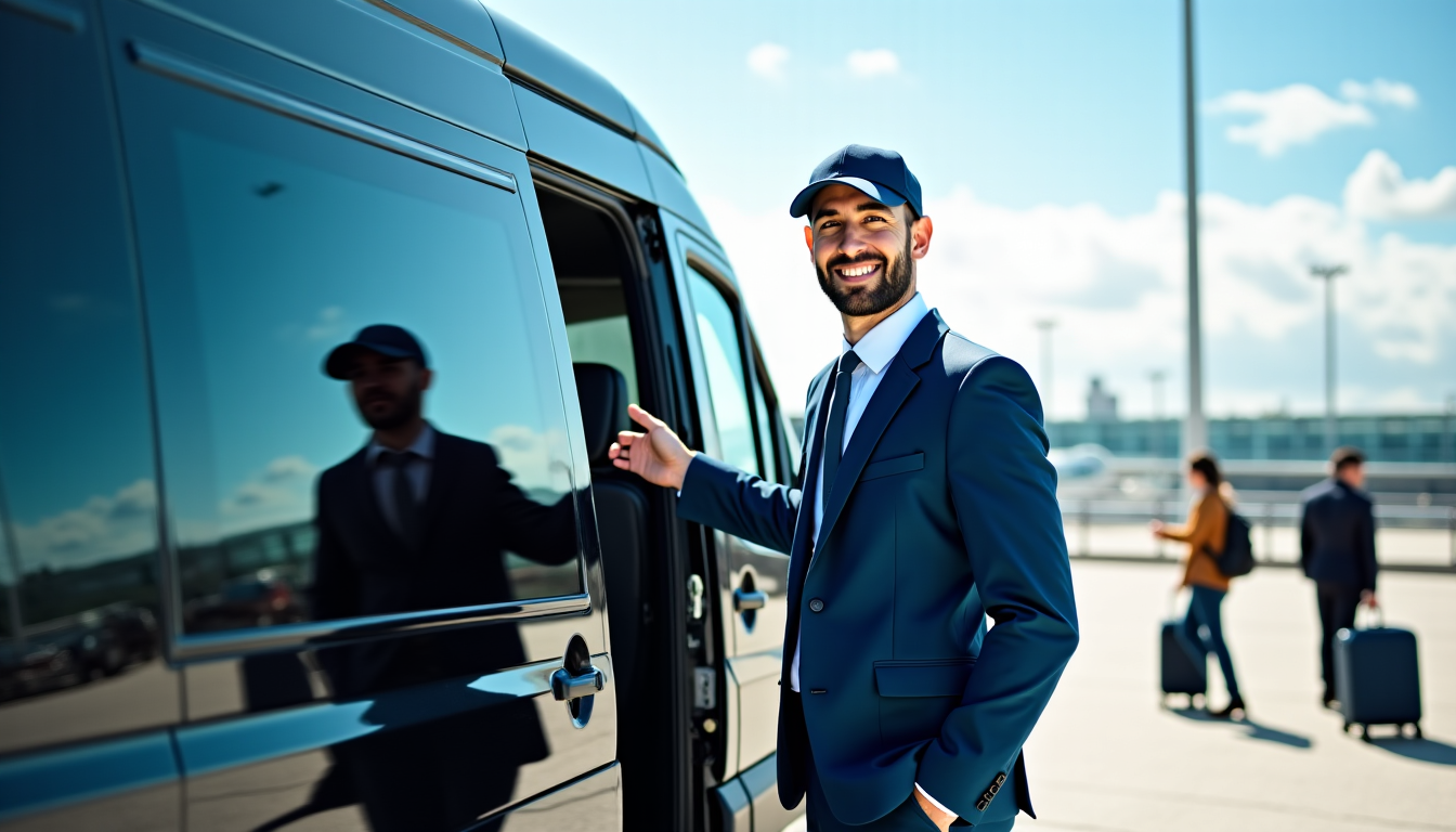transfert aéroport et gare : simplifiez vos déplacements en minibus avec chauffeur — le choix d'un minibus avec chauffeur pour votre