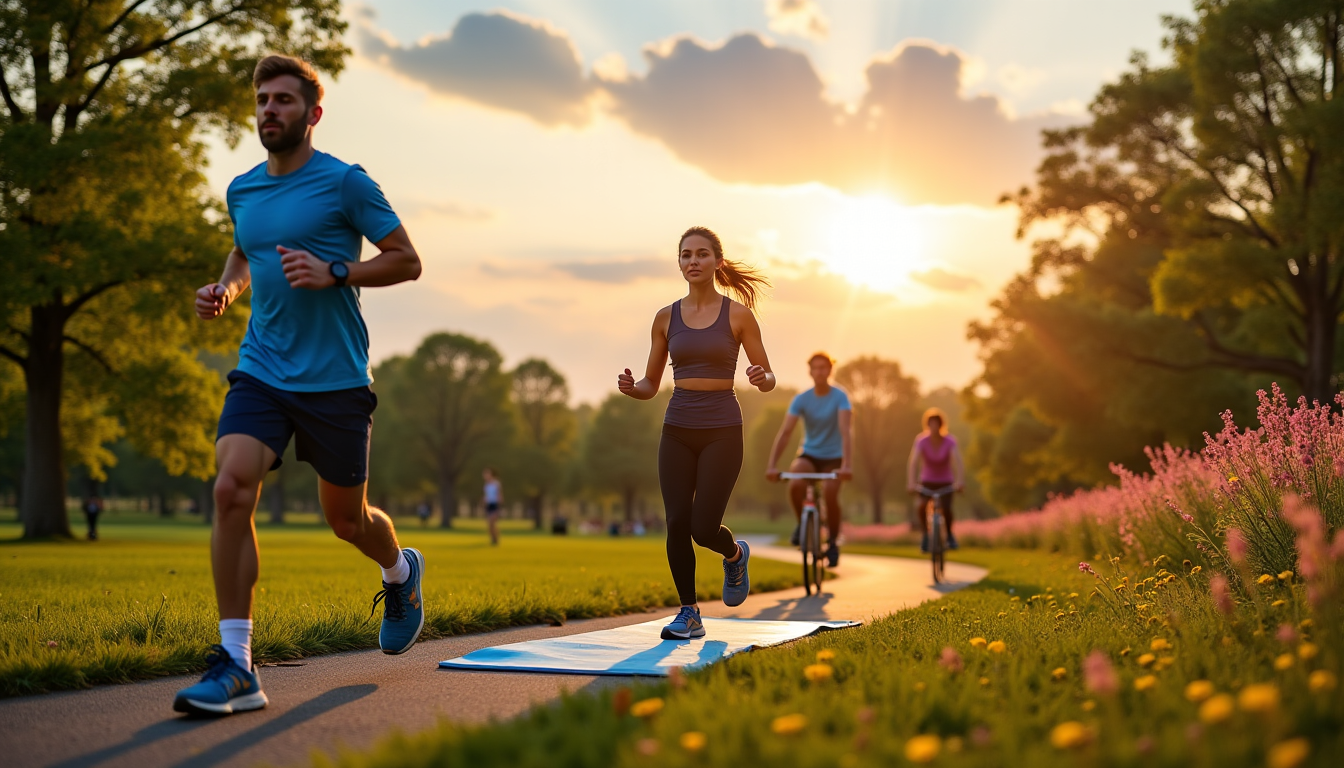 activités de loisir pour améliorer sa vie — le mouvement est essentiel à notre bien-être. les