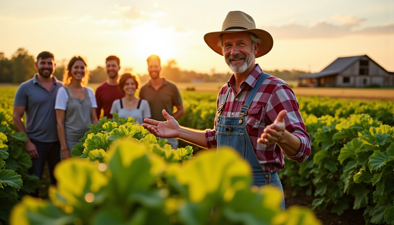 Illustration : le contact direct avec les visiteurs permet de — opportunités dans le tourisme agricole