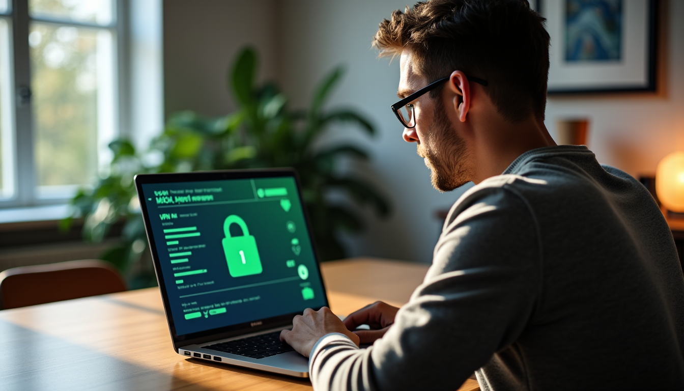 Illustration : un vpn crée un tunnel sécurisé et chiffré — sécuriser ses données sur le web efficacement