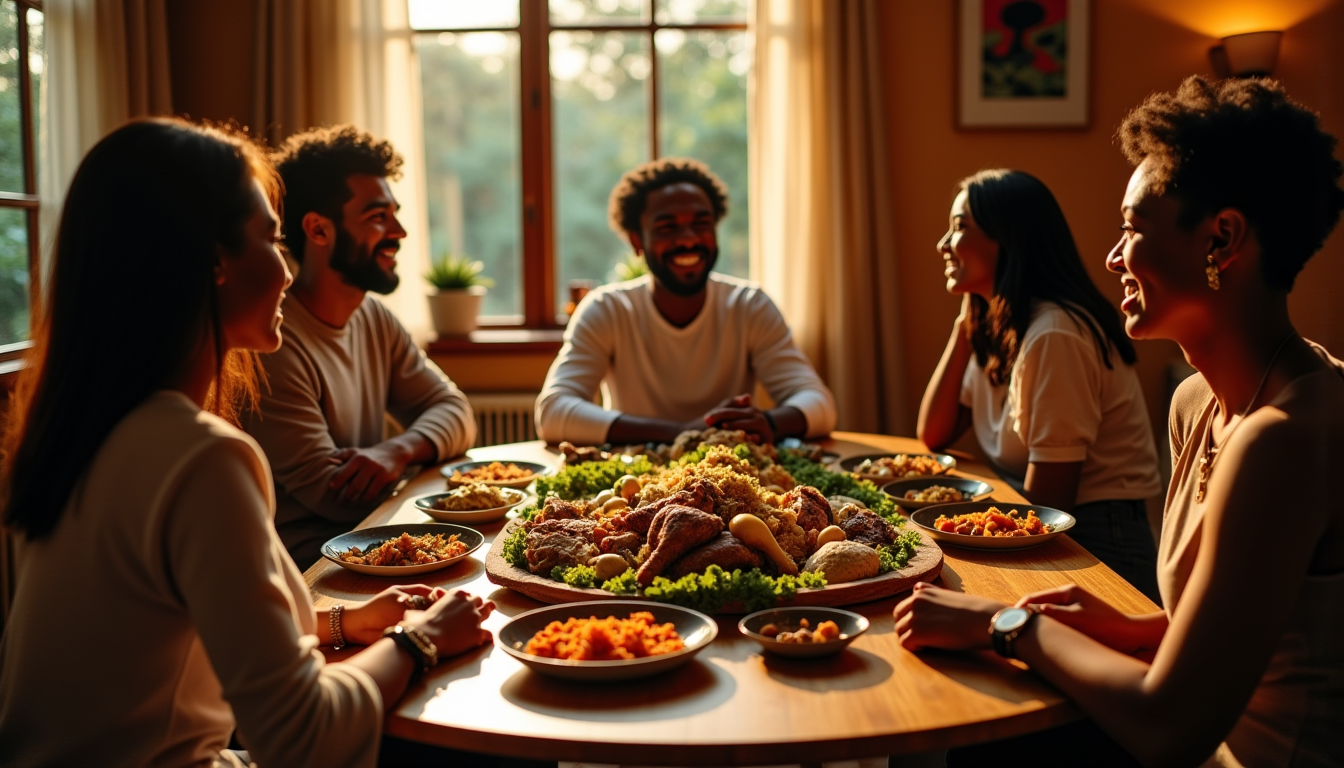 saveurs africaines à tester chez soi — de s'harmoniser. c'est un plat de partage par
