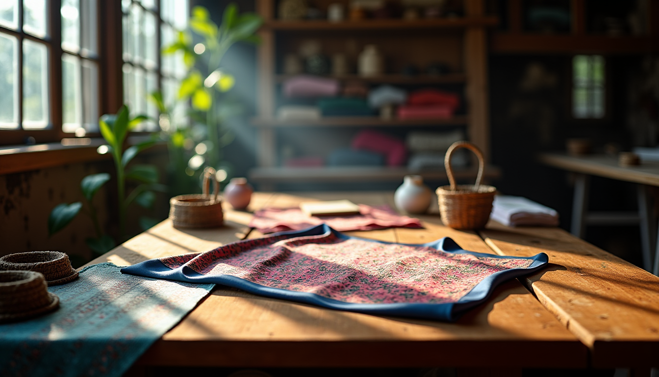 foulards en soie : le secret de l’atelier hoi an pour séduire les marchés mondiaux — t moisissures convient aux peaux sensibles et aux