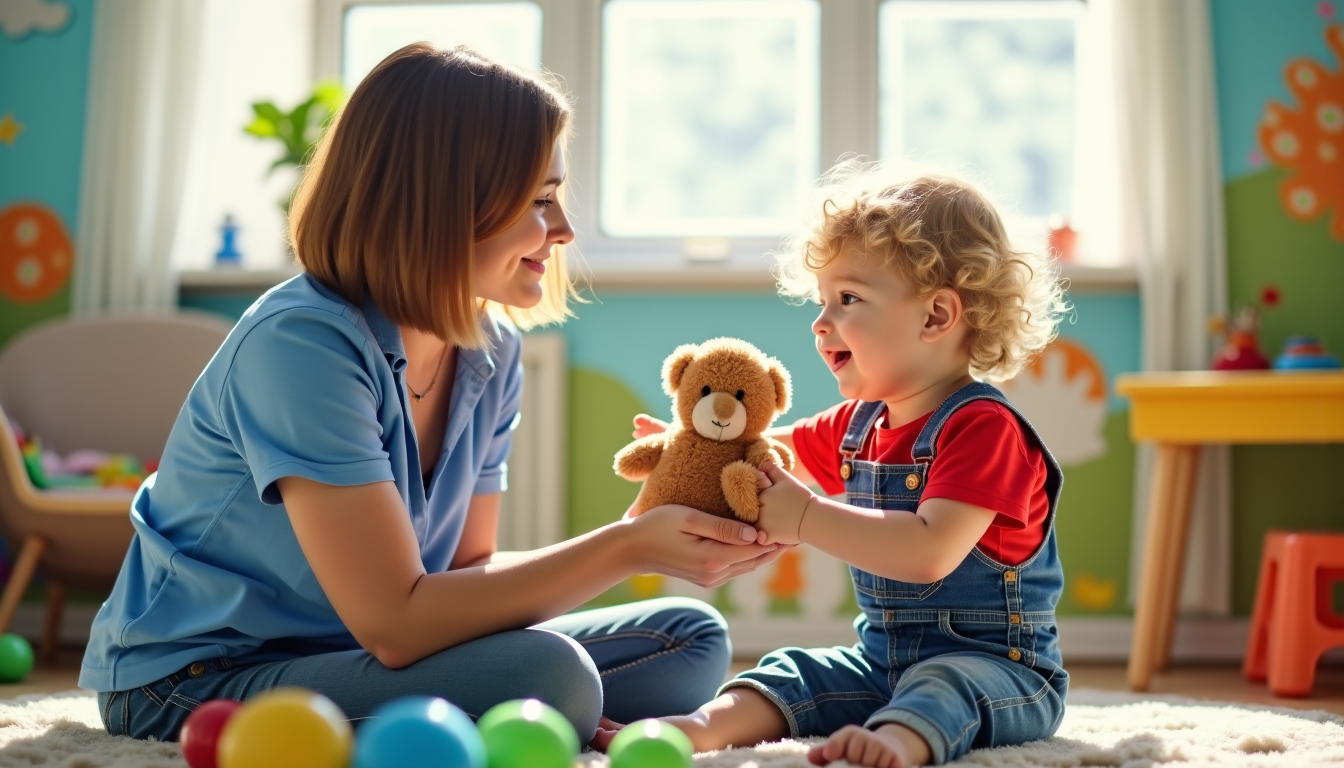 Illustration : au-delà de l'organisation pratique, le soutien émotionnel que — garde d'enfant en crèche : 5 astuces pour une adaptation réussie