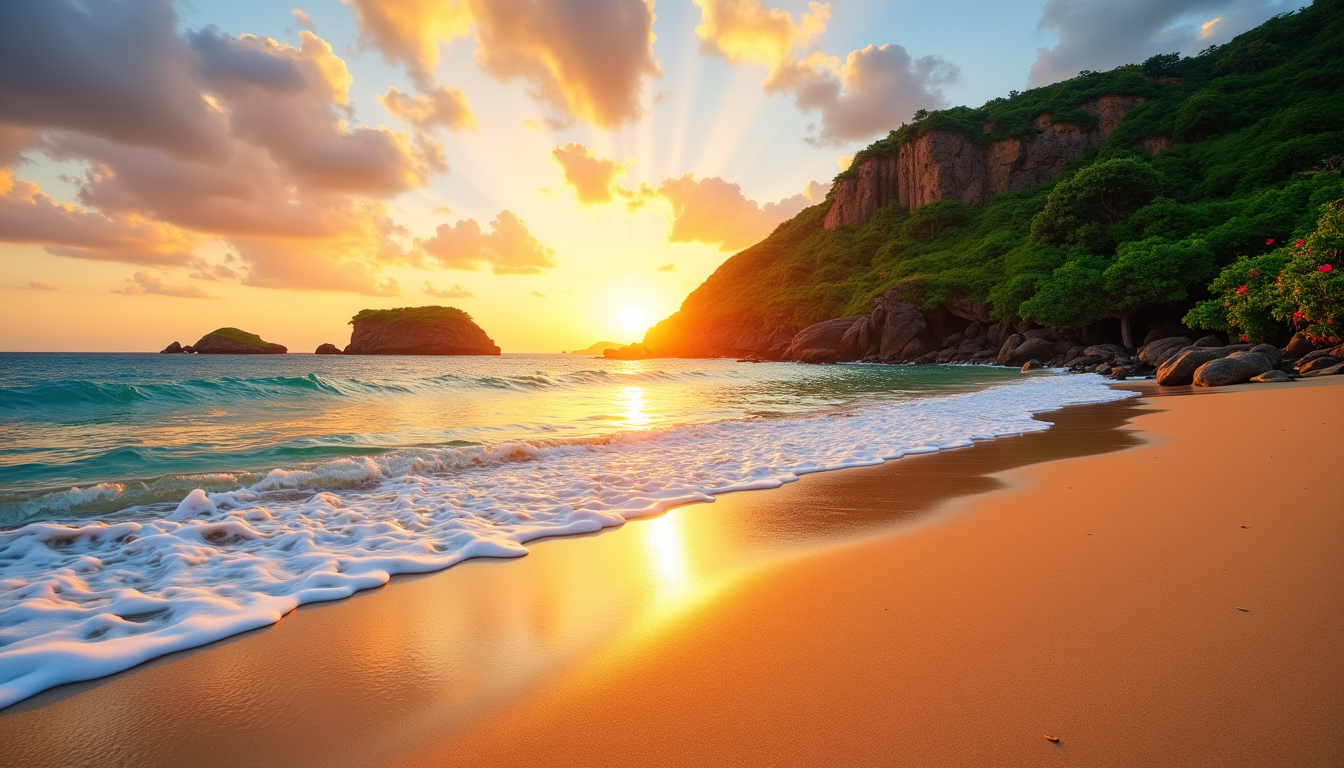 Illustration : les côtes africaines et ses nombreuses îles offrent — lieux emblématiques à visiter en afrique