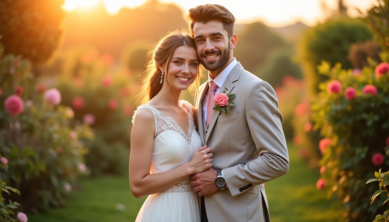 astuces pour un mariage économique — la robe de mariée et le costume, ainsi