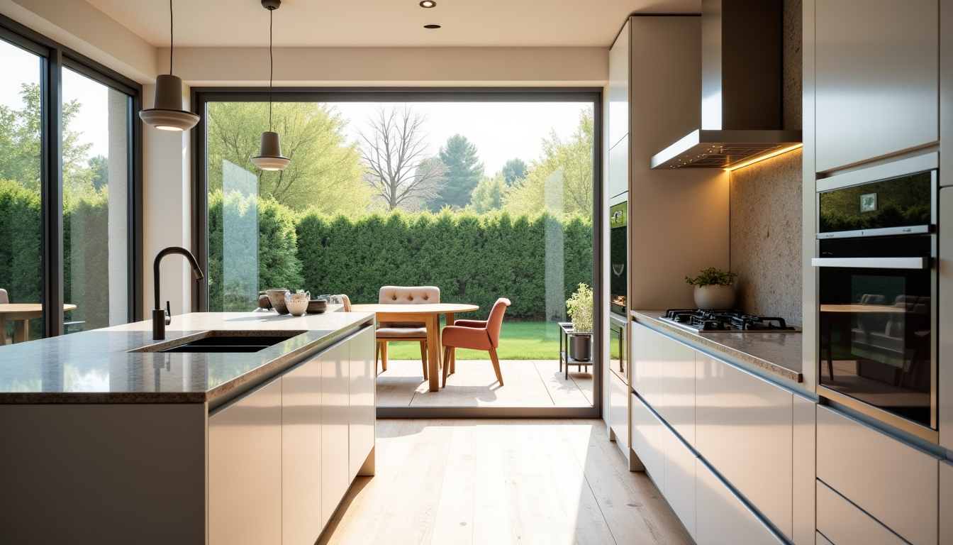 bien aménager sa cuisine — le choix de l'implantation dépendra non seulement de