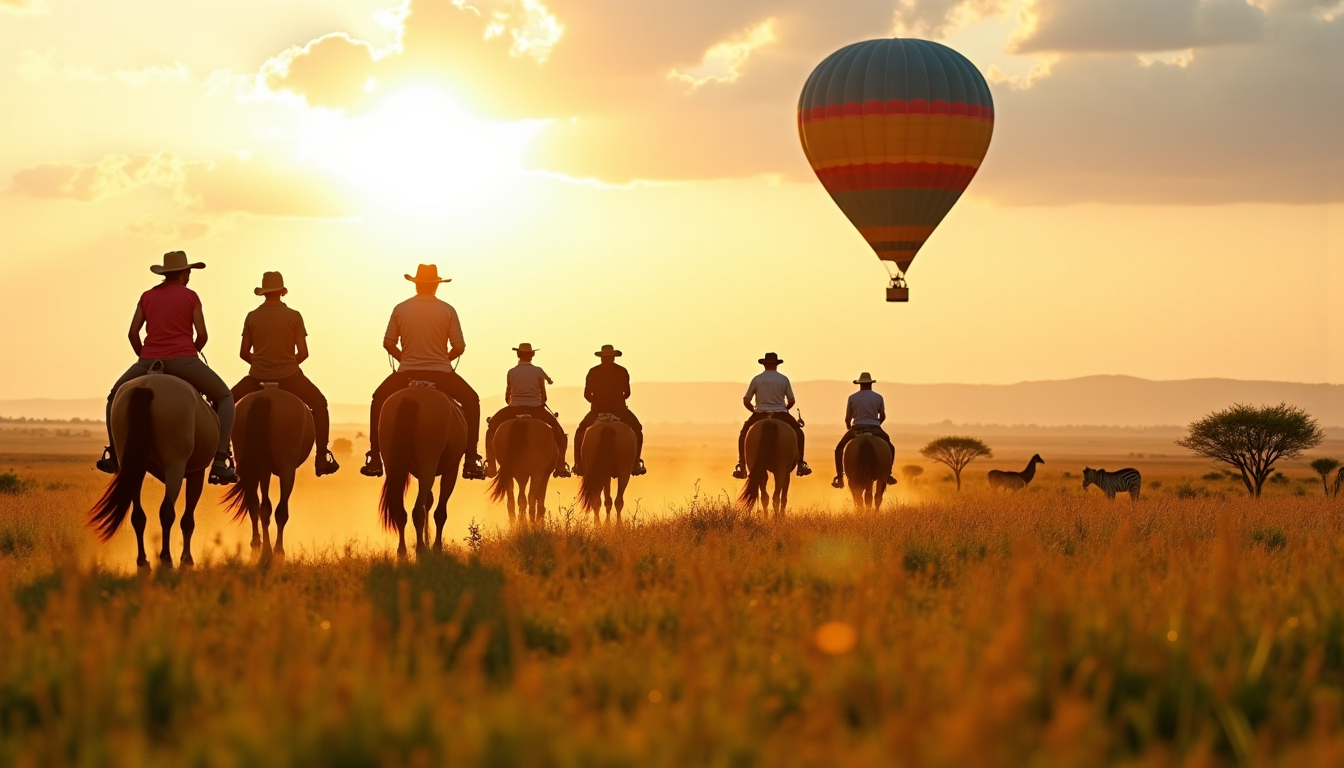 Illustration : ces aventures "pour connaisseurs" peuvent inclure des safaris — découvrir l’afrique est une aventure unique