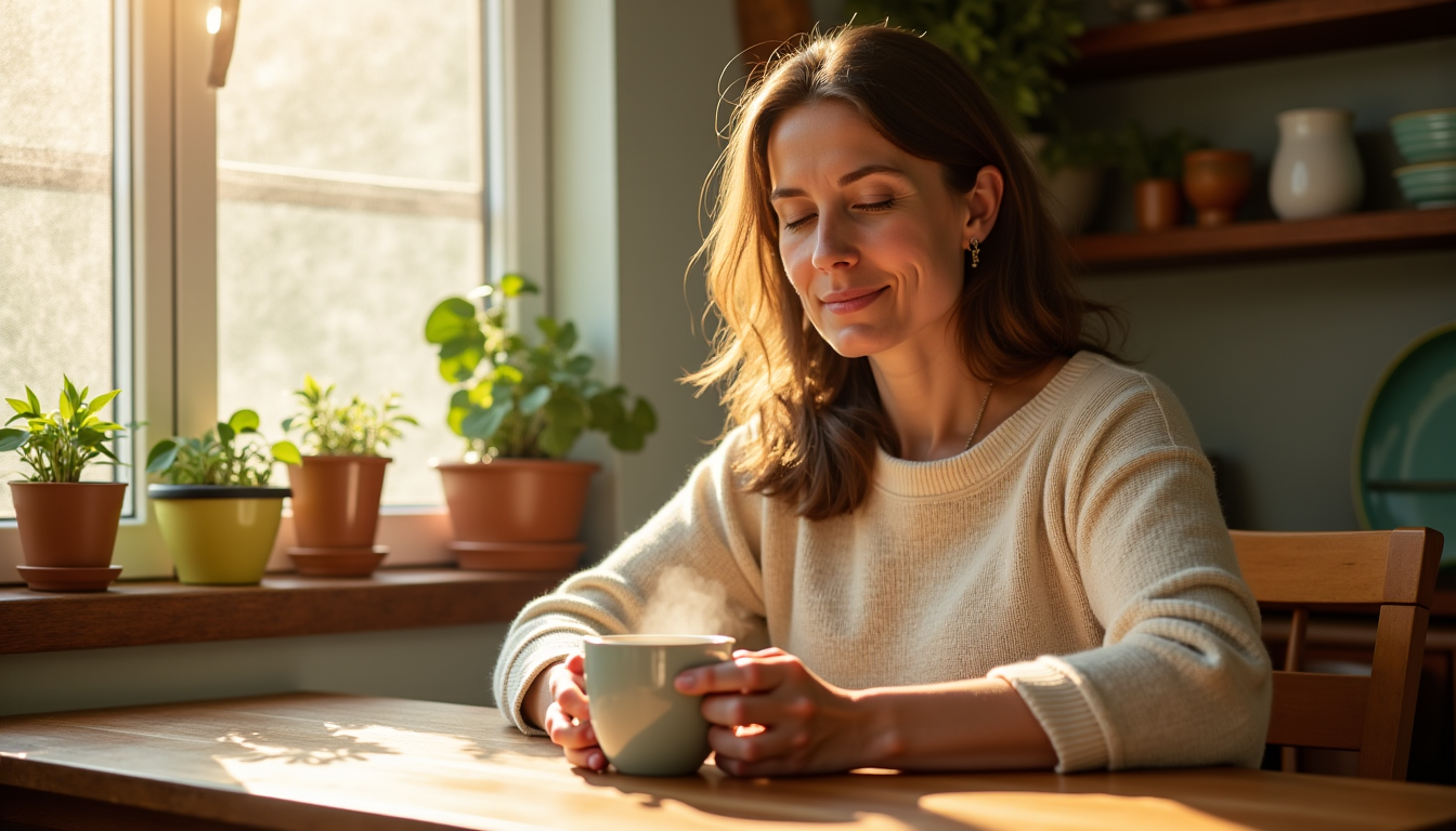 profiter de la vie pleinement — ormer les actions routinières en moments de pleine