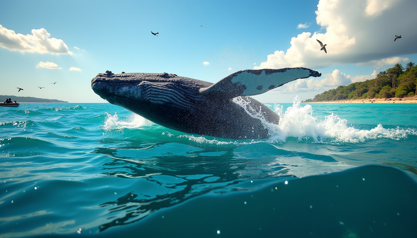 expériences incontournables en afrique — baleines, la biodiversité est exceptionnelle. chaque immersion révèle