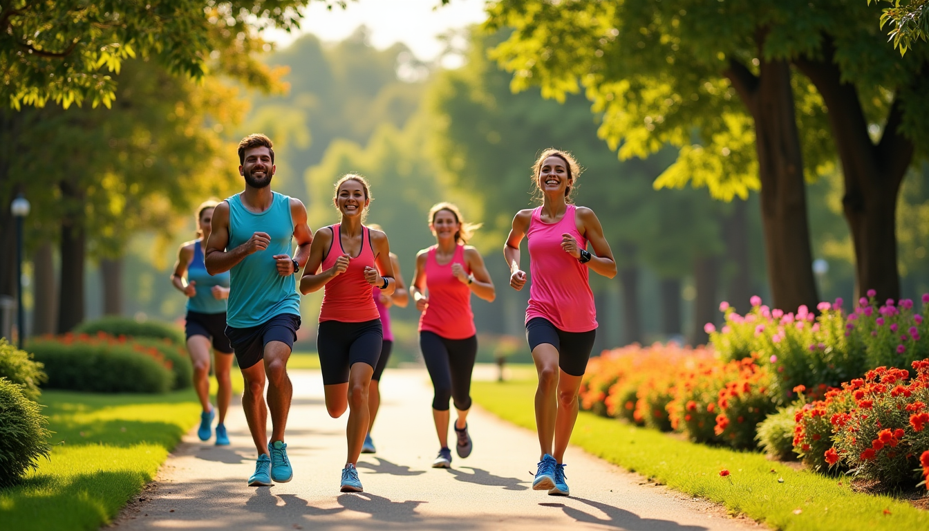 Illustration : adopter une alimentation variée et équilibrée est donc — sport et santé : le duo gagnant pour une vie équilibrée