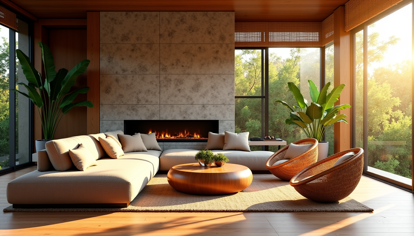 réinventez votre espace de vie avec des idées créatives — au-delà des plantes, l'utilisation de matériaux comme le