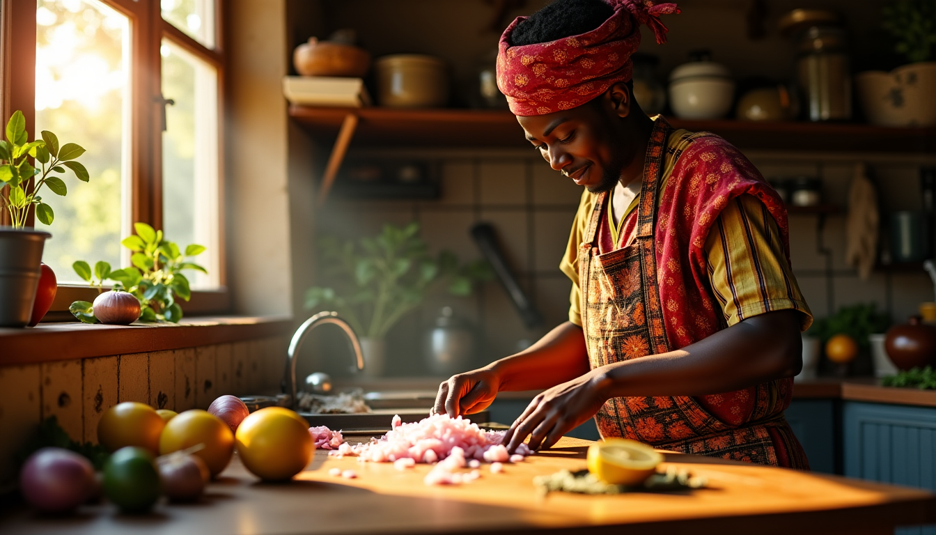 7 saveurs africaines à explorer absolument en cuisine — la préparation du yassa est un art qui