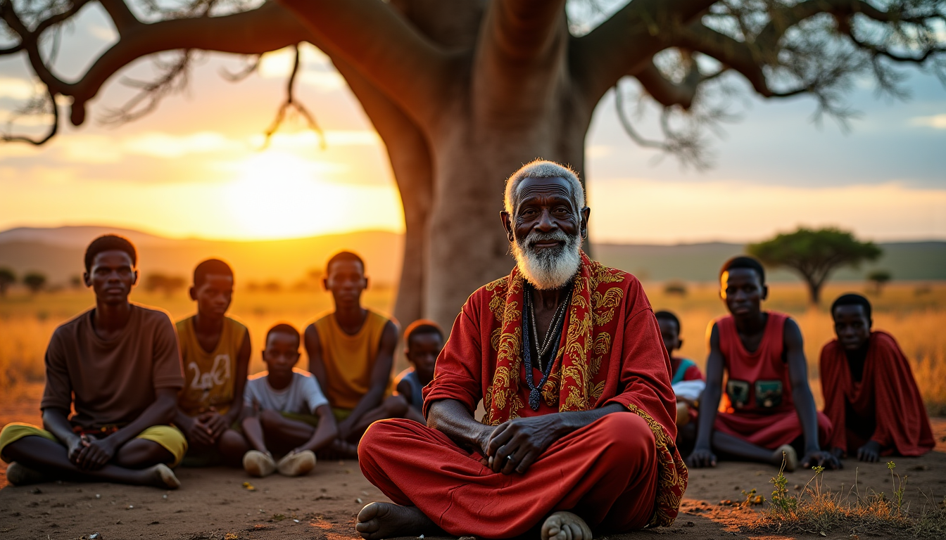 traditions africaines à préserver — ces aînés ne se contentent pas de réciter
