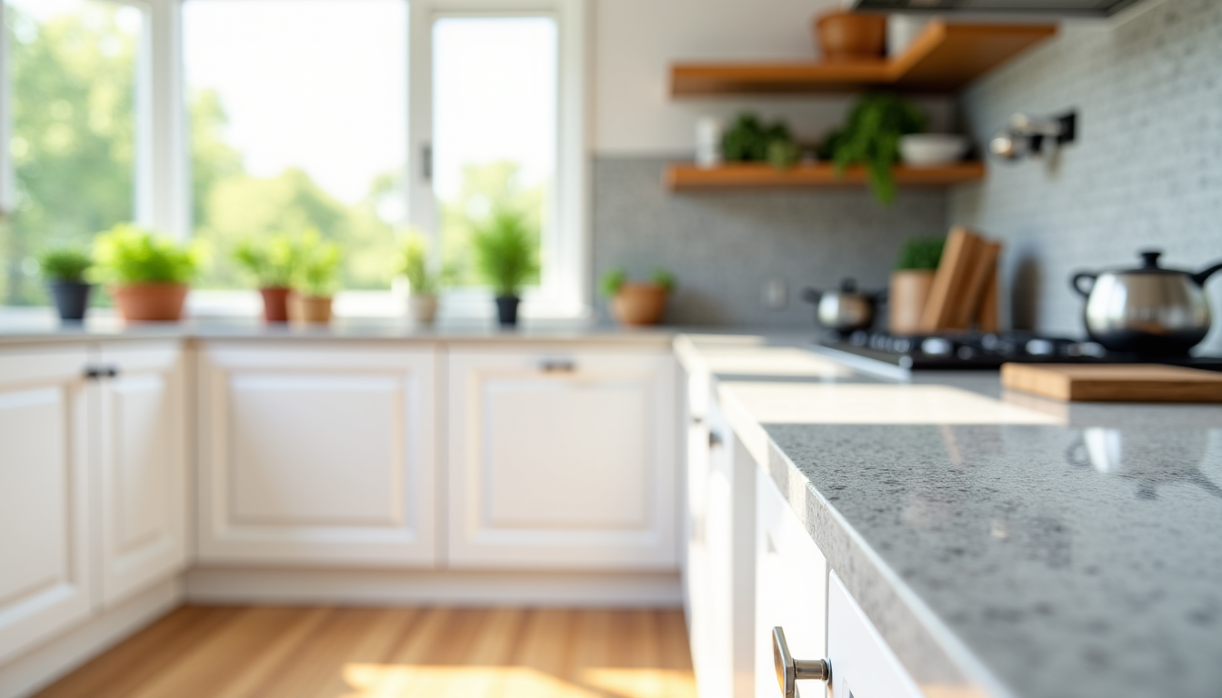 Illustration : les surfaces de travail dans la cuisine ou — idées pour un intérieur pratique