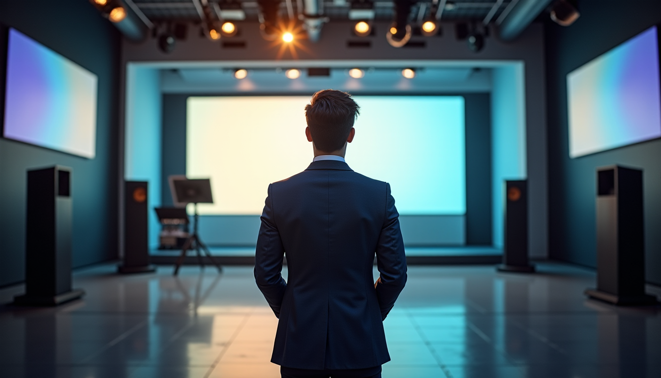 Illustration : investir dans une stratégie audiovisuelle de qualité n'est — réussir son événement : pourquoi l'audiovisuel est le cœur de votre projet