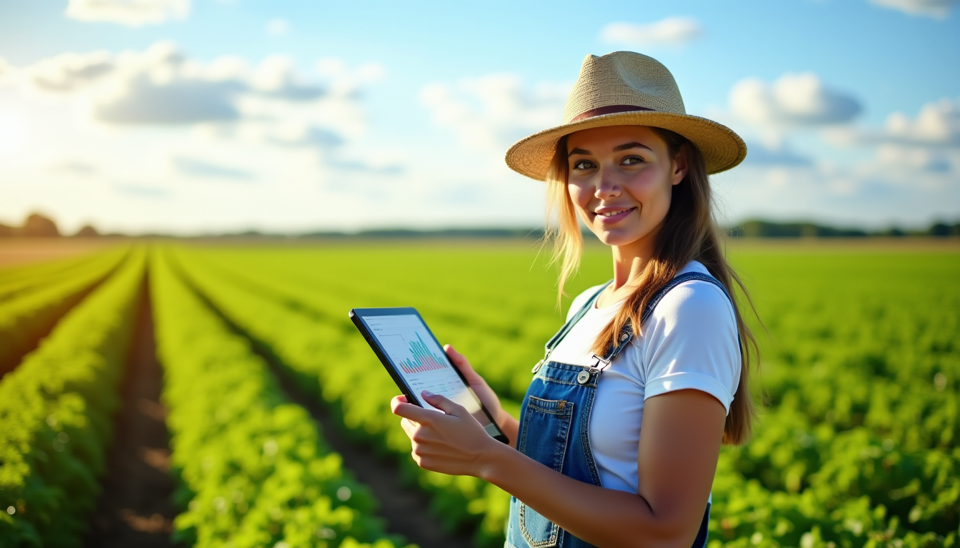 bases pour se lancer dans l’agriculture moderne — esoins de financement, plan de trésorerie, compte de