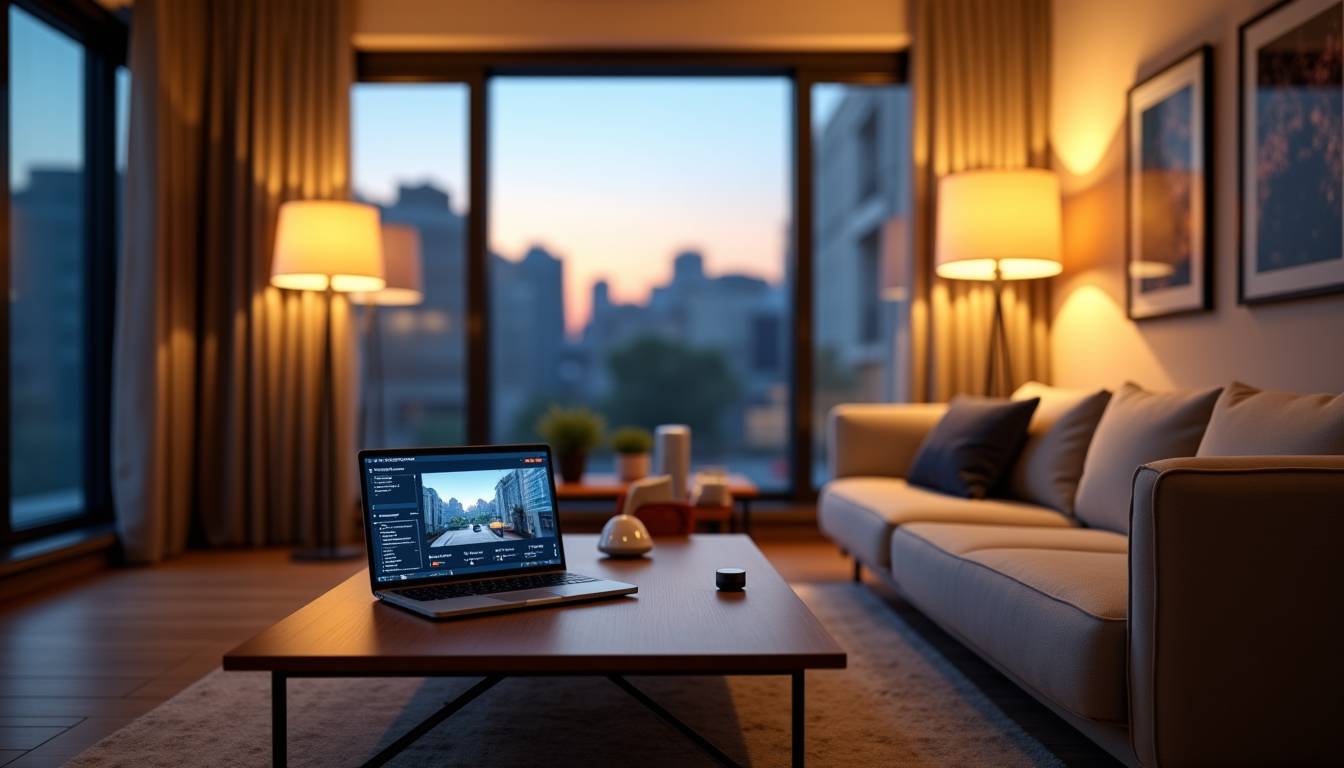 Illustration : la vigilance est de mise : une maison — choisir ses objets connectés