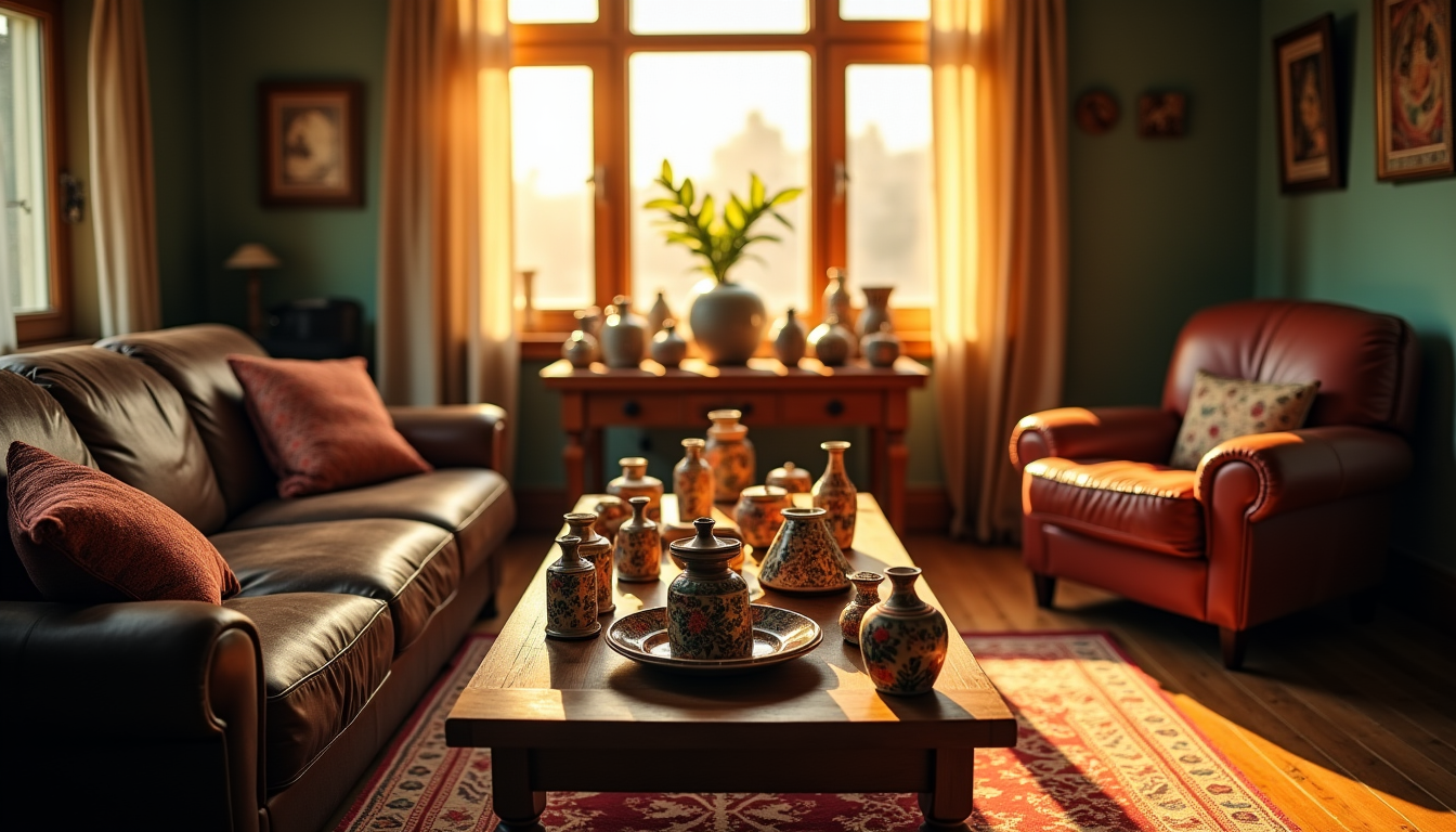 Illustration : que ce soit par des objets chinés qui — créer une ambiance unique