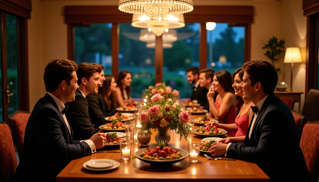 Illustration : tanées permet également aux convives de repartir avec — surprendre ses invités