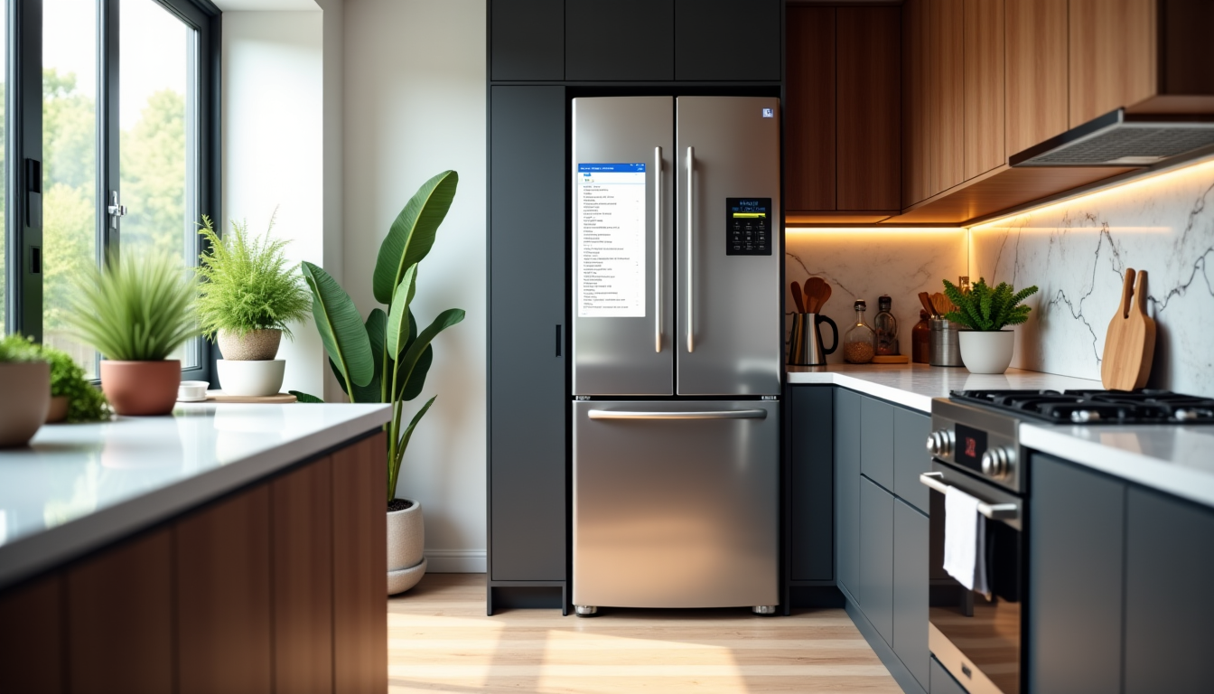 Illustration : pensez également aux appareils électroménagers intelligents qui facilitent — 10 astuces pour optimiser votre maison connectée