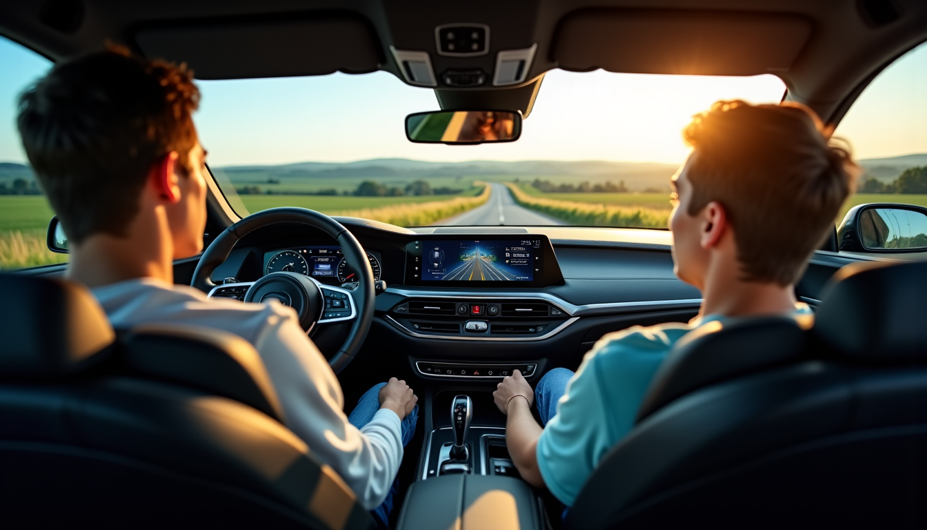 Illustration : ces systèmes ne remplacent pas l'attention du conducteur, — explorez les innovations qui transforment l'automobile moderne