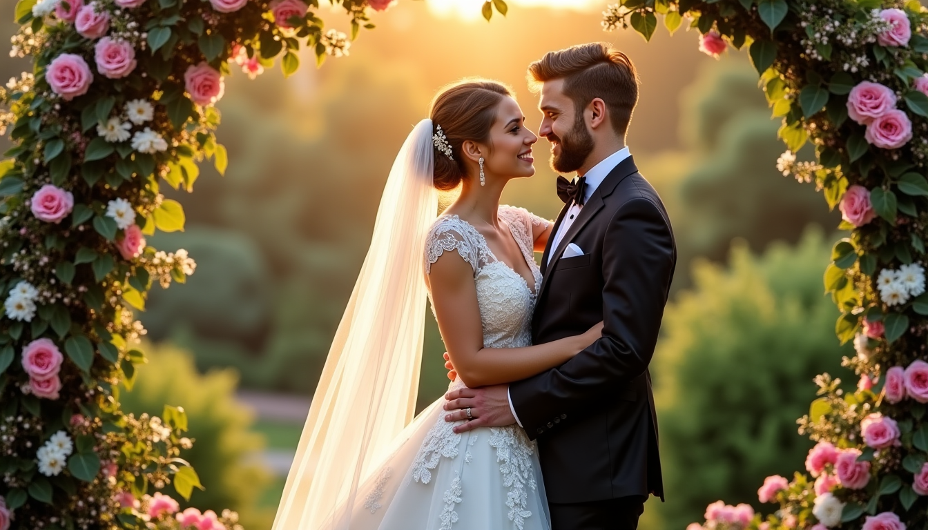 Illustration : le jour du mariage doit être synonyme de — planifier un mariage inoubliable : conseils pratiques