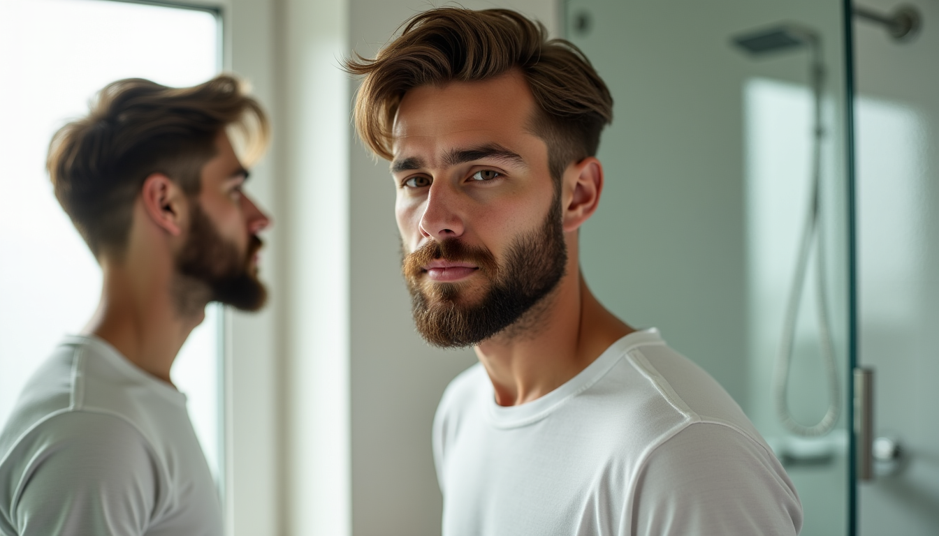 faire pousser sa barbe plus vite ? la routine matinale indispensable — la fréquence de lavage dépend de votre type
