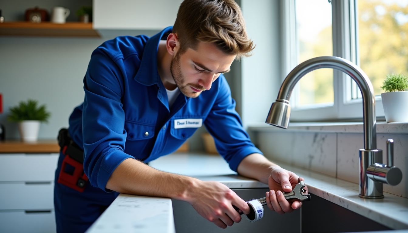 Illustration : l. une intervention rapide d'un plombier qualifié garantira — réparer sa canalisation : astuces pour éviter les dégâts majeurs