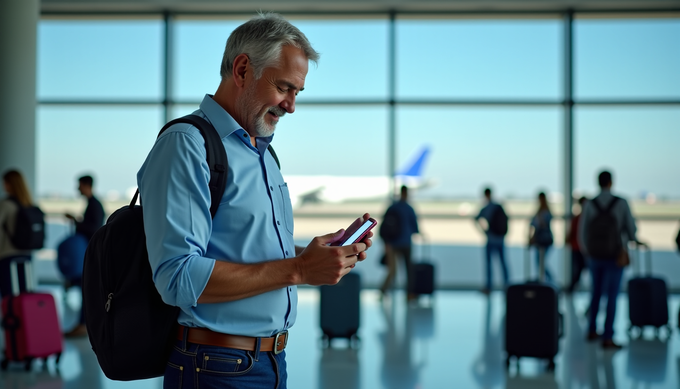 l&rsquo;esim est devenue l&rsquo;accessoire indispensable du voyageur ? &mdash; imaginez atterrir apr&egrave;s un long vol, fatigu&eacute;, et
