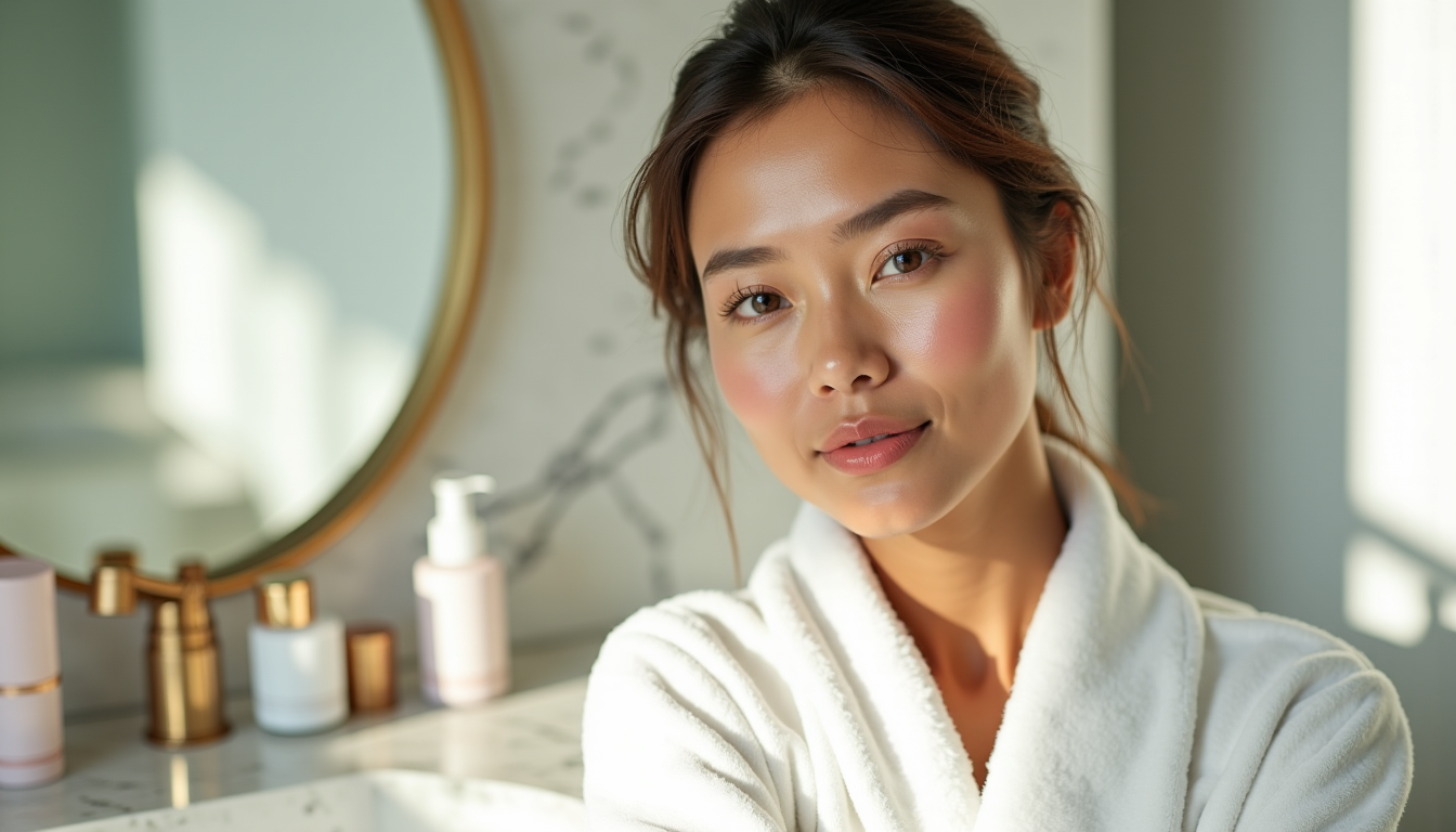 Illustration : . c'est un investissement indispensable pour la santé — obtenir une peau "glass skin" grâce à la routine lumiéclat ?