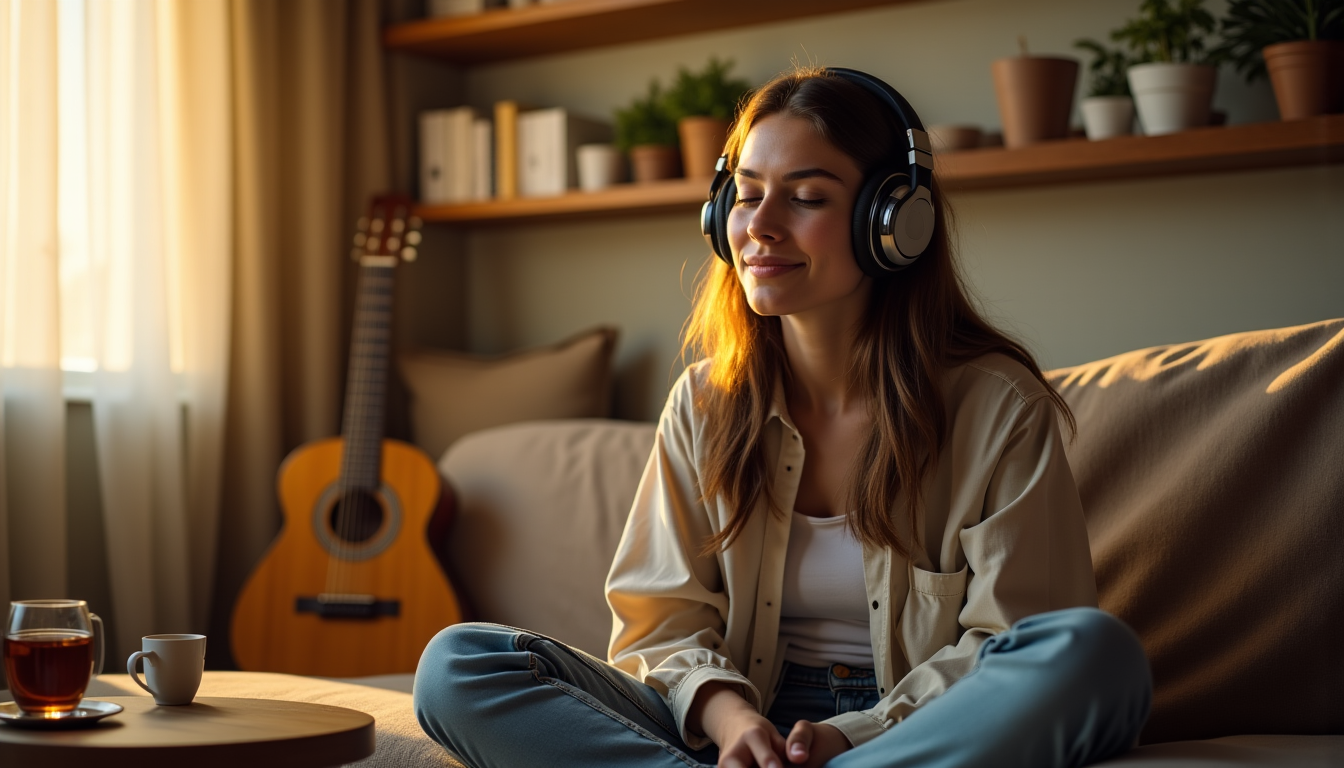 Illustration : et favoriser l'expression des sentiments, même chez des — secrets de la musique pour un bien-être optimal