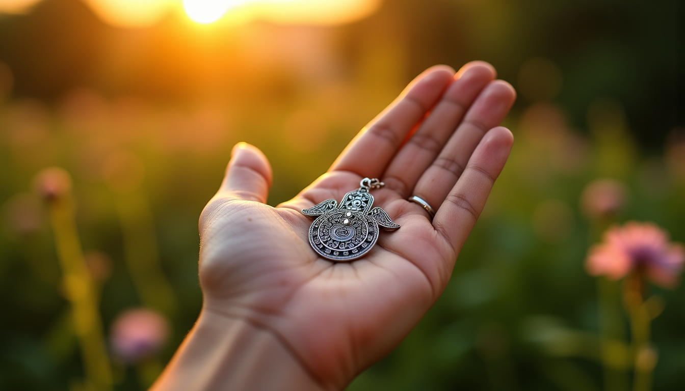 Illustration : "la khamsa est un miroir des aspirations humaines — est la signification de la main de fatma ?