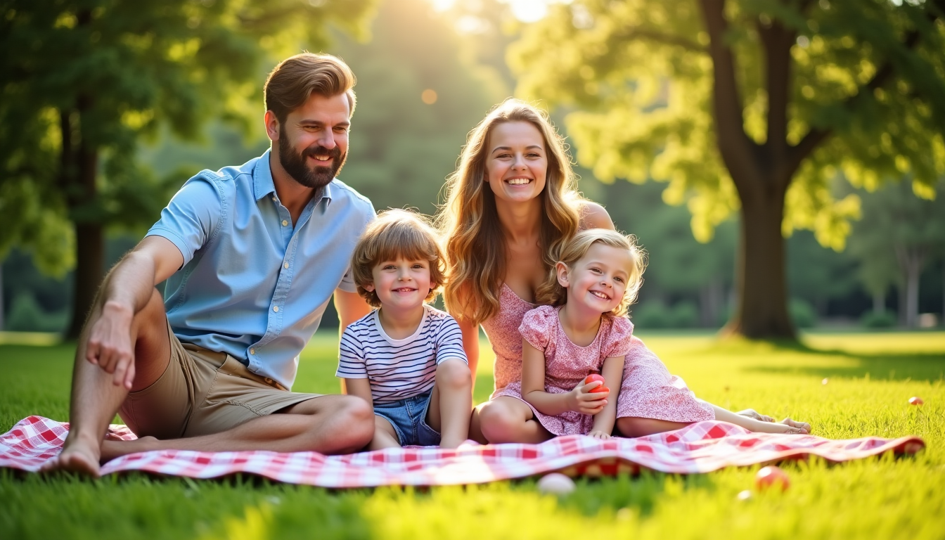 Illustration : u non surchargés et des activités spontanées contribuent — mode ou confort en famille : le dilemme des choix quotidiens