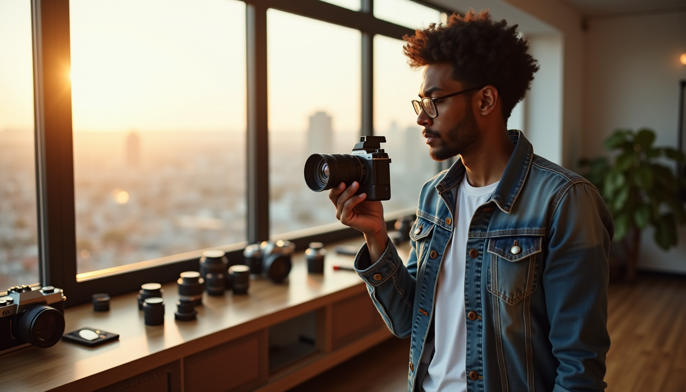 Illustration : « la photographie n'a jamais cessé d'évoluer. du — l'impact des innovations numériques sur la photographie moderne