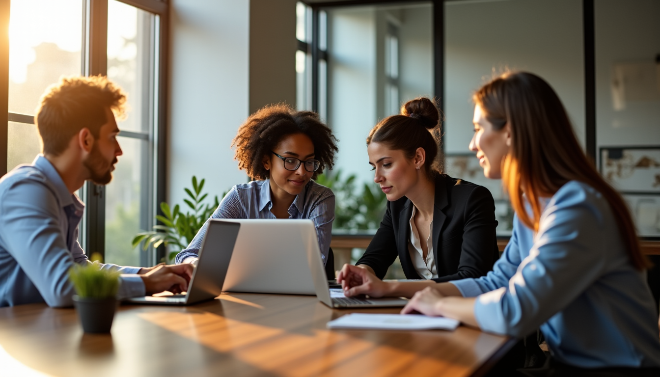 Illustration : ion numérique continue que vous assurerez la pérennité — optimisez votre entreprise grâce au web moderne