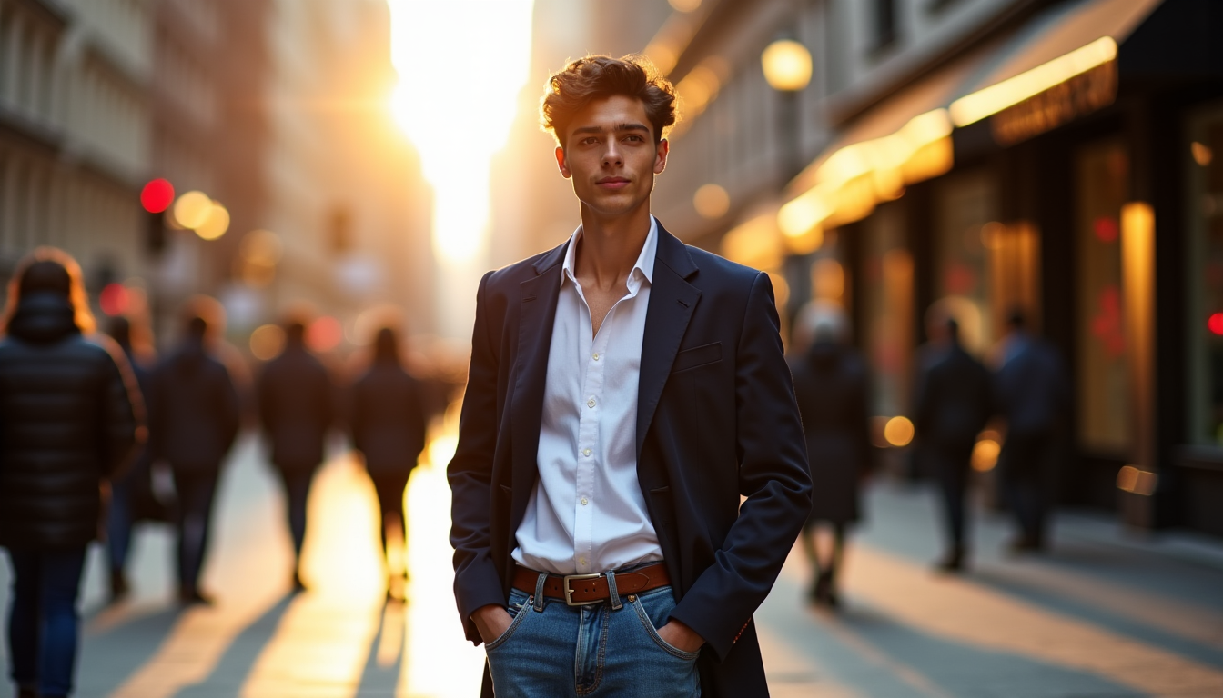 Illustration : une fois votre style défini, il devient un — explorer le lien entre style vestimentaire et relations personnelles