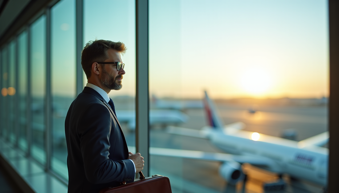 Illustration : « le voyage d'affaires n'est pas seulement une — 7 conseils pour optimiser votre voyage professionnel