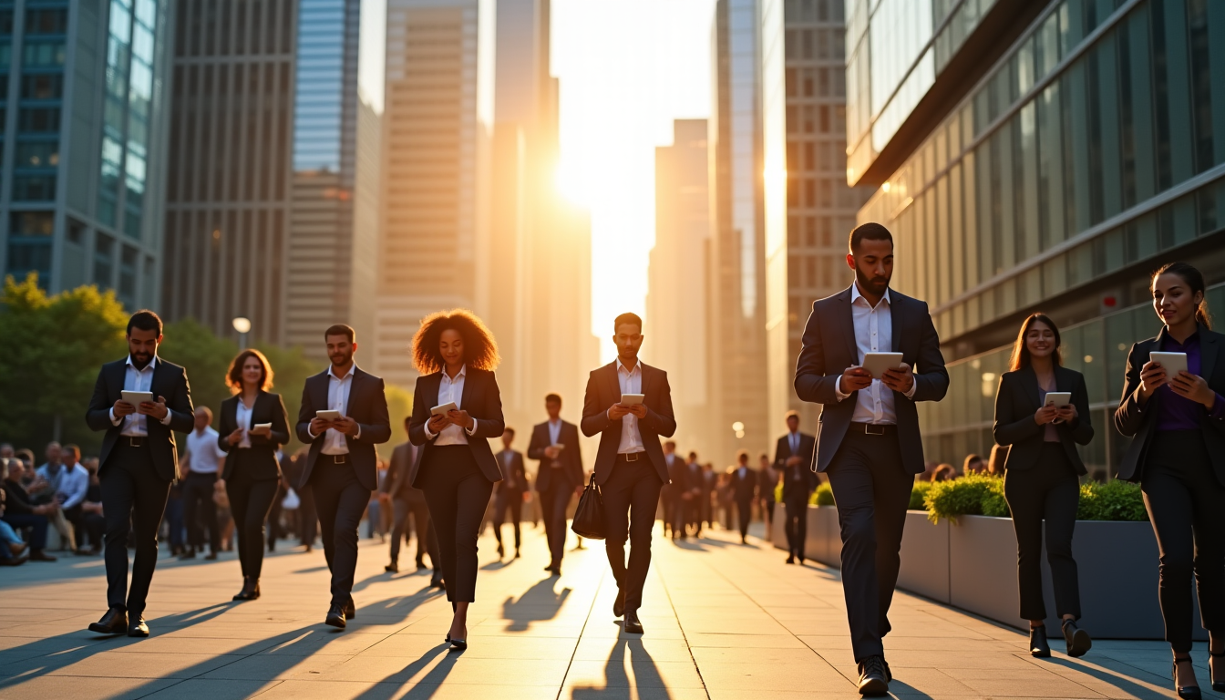 Illustration : cation. accessibilité multicanal : disponibilité sur tous les — avenir pour la finance et l'assurance