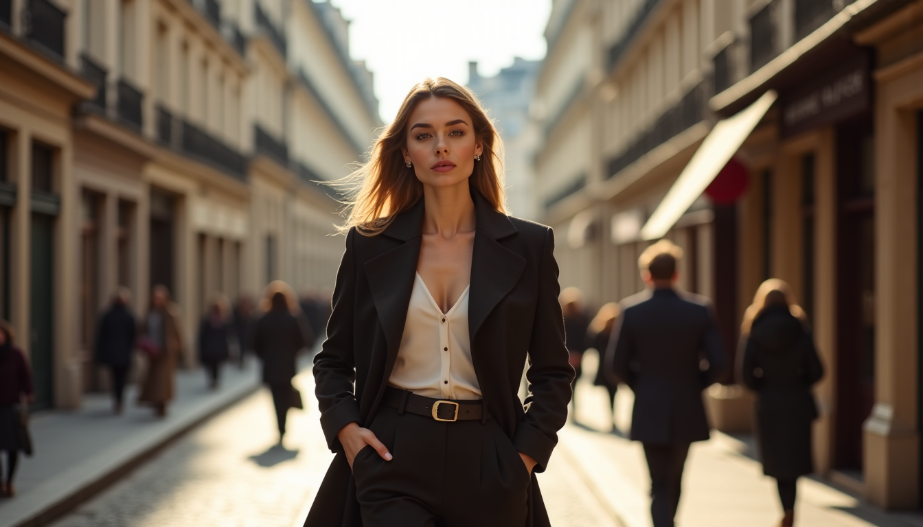 adoptez le chic parisien au quotidien avec simplicité — mettent de se déplacer avec aisance tout en