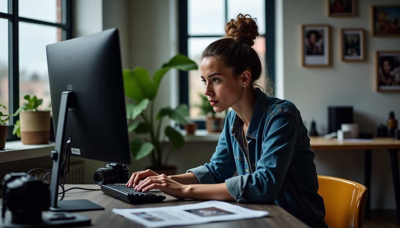 Illustration : le processus de sélection et de retouche des — le mode photo transforme-t-il notre perception ?