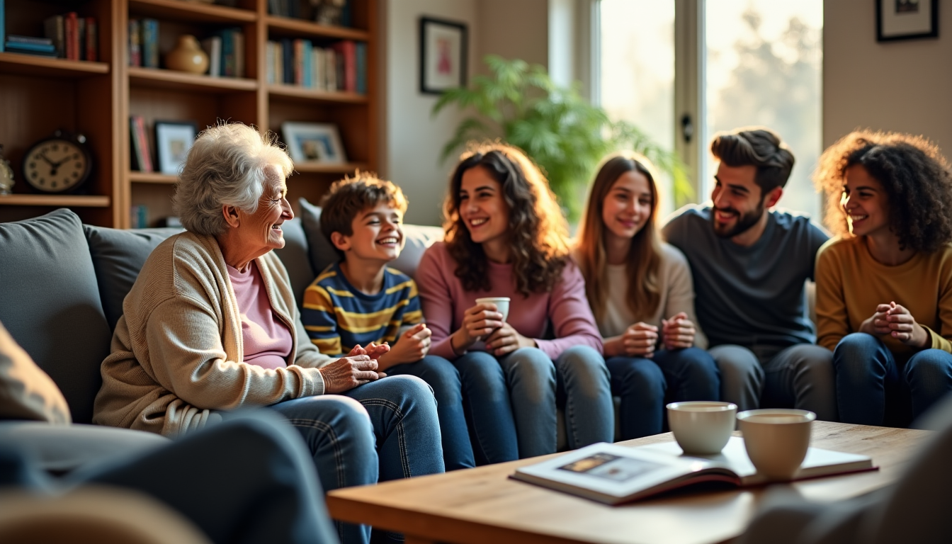 Illustration : la flexibilité, l'ouverture au dialogue et la capacité — les dynamiques familiales façonnent-elles notre avenir ?