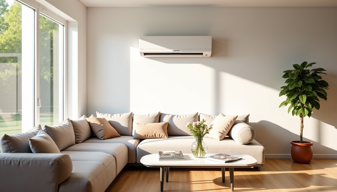 Illustration : uniquement chauffage. uniquement rafraîchissement par ventilation. — installer une climatisation performante améliore le confort de votre habitation ?