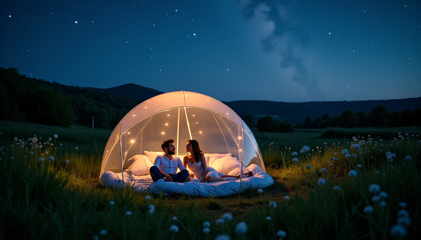 guide complet pour dormir dans une bulle transparente sous les étoiles en france — afin de profiter pleinement de votre nuit en