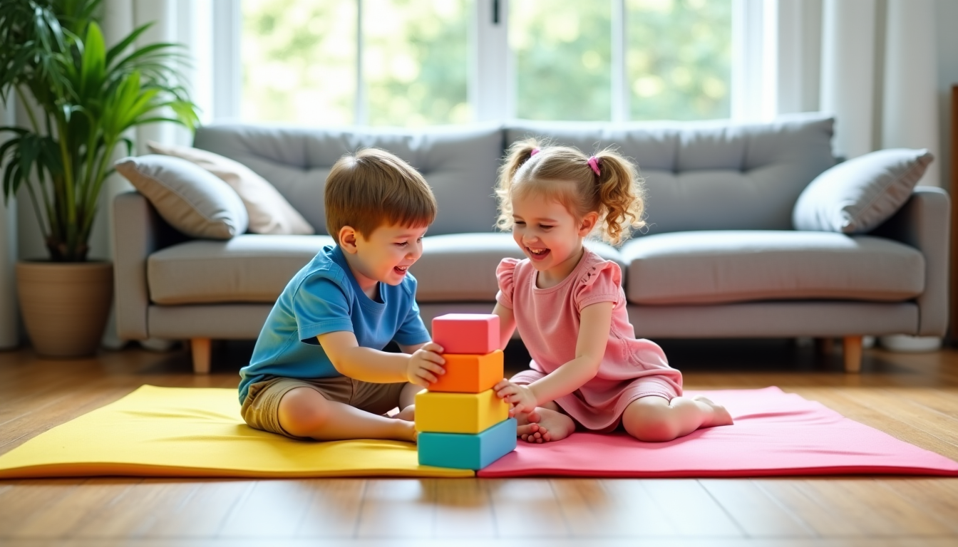 les tatamis eva sécurisent-ils vos enfants à la maison ? — de plus, ces tatamis peuvent être facilement installés