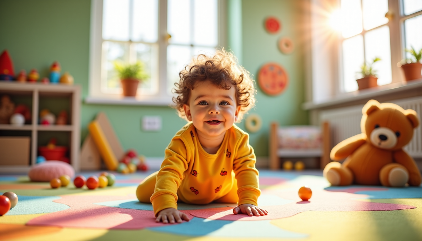 tatamis eva squarefloor : alliés du quotidien des mamans — un espace de jeu bien défini et sécurisé